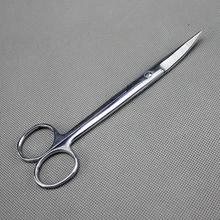 Stainless steel Surgical scissors bend tip scissors Household scissors 12.5cm/ 14cm/ 16cm/ 18cm/ 20cm/ 22cm