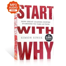 Start with Why By Simon Sinek Adult Books of Economics and Management Novels Activate Your Inspirational Leadership