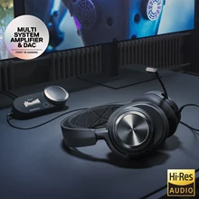 SteelSeries Arctis Nova Pro Wired  Gaming Headset High-Fidelty Gamin Audio With Multi-System Connect Microphone PC  PS5  PS4