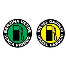 Stickers Decal Cap Petrol Diesel Oil Tank Car Bike- Show Original Title JDM A4 Q3 Auto Decoration 4cm*4cm