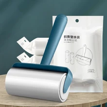 Sticky Hair Rollers Brush Home Clean Artifact Carpet Pet Clothing Tousle Remover Portable Tearable Roll Paper Replaceable Tool