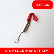 Stop Lock Hook Detacher Portable EAS Security Tag Magnet Remover Detacher Magnetic Releaser Lockpick Key  Supermarket Anti-Theft