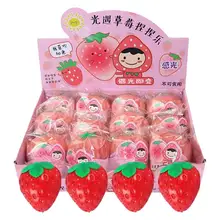 Strawberry Squeeze Toy Squeeze Fruit Toy For Kids Sensory Toys Squishy Strawberry Stress Ball Fruit Stress Balls For Kids Adults
