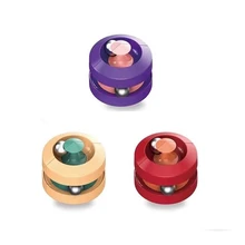 Stress release fidget toys deformation fingertip spinner bead orbit with multi color