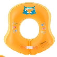 Summer Children's Swimming and Water Playing Equipment Anti Overturn Thickened Armpit Circle Baby Cute Simple Water Accessories