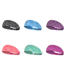 Summer Sports Hair Band Outdoor Running Fitness Yoga Sweat-absorbing Hair Band Color Men's and Women's Headscarf Anti-sweat Band