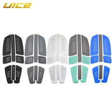 Surf Deck Pad SUP Deck Traction Pad With Grip 8 Piece Premium EVA For Surfboard Longboard Paddle Board Combination Pad