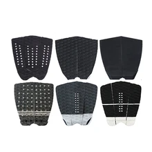 Surf Pad Surfboard Traction Pad EVA Deck Pad Grip Anti-slip Corrosion Resistant Surfboard Tail Traction Surf Pads