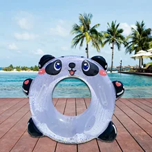 Swim Rings Durable Swimming Tube Water Fun Iatable Pool Float Tube Cartoon Swimming Pool Float Ring Beach Pool Party
