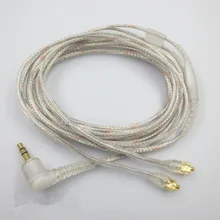 TH904 Audio Cable Replacement 64 Inches For SHURE SE215 SE315 SE425 SE535 Most 3.5mm Interface Earphone Cable