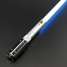 TXQSABER Anakin Lightsaber Skywalker Neo Pixel Smooth Swing Laser Sword Metal Handle LED Strip Blade Cosplay Christmas Gift Toys