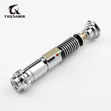TXQSABER Luke EP6 Smooth Swing Lightsaber Laser Sword Dueling RGB Metal Hilt 10 Soundfonts Christmas Cosplay Toys - Only Hilt