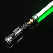 TXQSABER Obiwan Kenobi Lightsaber Smooth Swing Pixel Proffie TV Metal Hilt Led Strip Blade Christmas Cosplay Toys Laser Saber