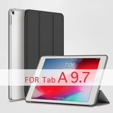 Tablet Case For Samsung Galaxy Tab A 9.7 inch SM-T550 SM-T555 P550 P555 9.7'' Funda PC Back PU Leather Smart Cover Auto Sleep