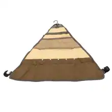 Tableware Storage Bag Outdoor Tableware Storage Bag Folding Canvas for Parks