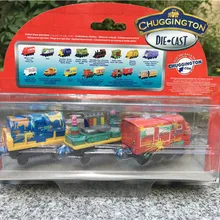 Takara Tomy Chuggington Trains Metal Diecast Toy Cars Wilson+Chemical Car+Paint Wagon New