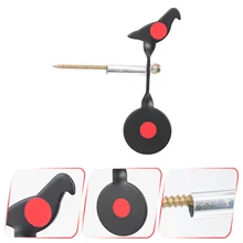 Target Treebird Air Hanging Shooting Metal Practice Silhouette Outdoor Splatter Game Mounted Board Dartslingshot Floating