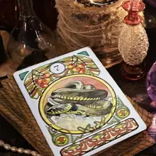 Tarot Card for Art Nouveau Lenormand Oracle Board Card Game