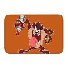Tasmanian Devil Front Door Mat Anti-Slip Outdoor Waterproof Taz Comic Anime Doormat Living Room Entrance Rug Carpet