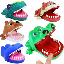 Teeth Finger Biting Toy Game Crocodile Shark Biting Finger Dentist Games Funny Toys For Kids Adults Crocodile Bite Finger Toy