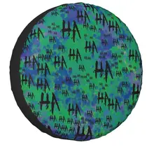 The Joker Hahaha Tire Cover 4WD 4x4 Trailer Spare Wheel Protector Universal for Jeep Grand Cherokee 14" 15" 16" 17" Inch