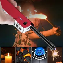 The New USB Rechargeable Plasma Arc Kitchen Lighter Is Suitable For Outdoor Barbecue Gas Stove Wind Proof And Flameless