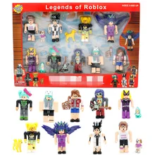 The world randomly combines 9 virtual world Roblox building blocks dolls around the game anime hand-made ornaments