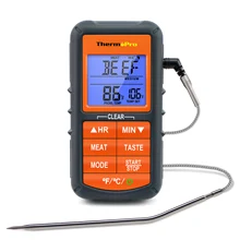 ThermoPro TP06B Digital  Kitchen Cooking Thermometer Single Probe Food Meat Thermometer with Timer/Temperature Alarm For BBQ