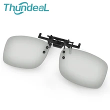 ThundeaL High Quality 2Pcs 3D IMAX Glasses Clip Polarized Passive for 3D TV Real 3D Cinemas Wholesale Price Dropshipping