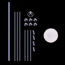 Transparent Balloon Stand Kit Plastic Balloon Stick Holder Balloon Stand Balloon Holder Decoration For Party Celebration