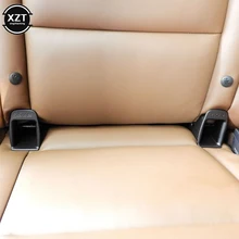 Universal 2pcs Car Seat Belt ISOFIX Fixed Guide Connector Groove Kids Auto Buckle Car-Stlying Automobile Accessories