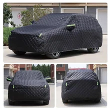 Universal Car Covers SUV/MPV Sedan Outdoor Full Waterproof Sun Snow UV Thicken Anti-hail Car Cover Case -50 ℃ Cold Protection