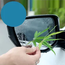 Universal Car Rearview Mirror Side Window Rainproof Film Round Oval Square Package Drop Shipping