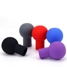 Universal Car Silicone Gear Head AUTO Shift Knob Cover Gear Shift Collars Handbrake Grip Case Car Styling