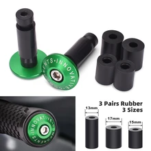 Universal Motorcycle Handle Bar End Weight Handlebar Grips Cap For KAWASAKI KLX KX 65 100 125 250 250F 450F KLX125 Accessories