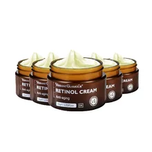 VIBRANT GLAMOUR Retinol Face Cream 5PCS Anti Wrinkle Firming Lifting Improve Fine Lines Whitening Moisturizing Brightening