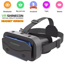 VR Glasses New 3D Virtual Reality Gaming Glasses Headset Compatible With IPhone And Android Phone G13 Metaverse VR Headset