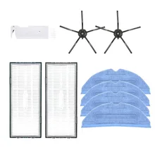 Vacuum Mop Replacement Pads for Roborock S7 T7S T7S Plus - Reusable Replacement Microfiber Pad Side Brush Mop Cloth Etc