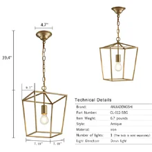 Vintage Industrial Pendant Lights Black Loft Hanging Lamp Dining Table Metal Light Fixtures Home Decoration Kitchen Suspension