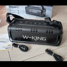 W-KING D8mini Bluetooth Wireless Speaker Boombox Outdoor Portable Subwoofer High Power High-quality Stereo With NFC TWS Tandem