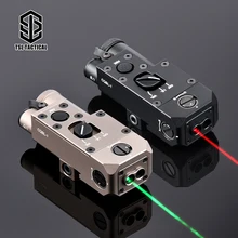 WADSN CQBL 1 CNC Laser Indicator Red/Green/Blue/IR Tactical Airsoft Hunting Laser All Metal PEQ 15 DBAL Fit 20mm Picatinny Rail
