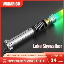 WANARICO Lightsaber -Luke Saber Force FX Heavy Dueling Light Saber Infinite Color Changing with 17 Sound Fonts Sensitive Smooth