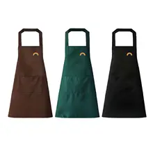 Waist Neck Ties Waterproof Apron Waterproof Bib Chef apron for Cooking Restaurants
