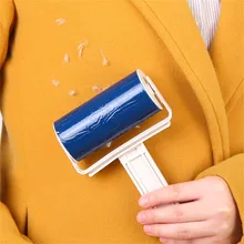 Washable Roller Dust Cleaner Lint Sticking Roller For Clothes Pet Hair Remover Cleaning Brush Tools Household Dust Wiper Tools