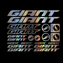 Waterproof Car Decal a set of Giant Bicycle stickers personalized waterproof decoration PVC preloaded bicycle 30cm * 27cm