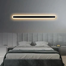 Waterproof Long Strip Wall Lamps Bedroom Sofa Background Wall Bedside Interior Wall Sconces Modern Simple Room Decor Luminary