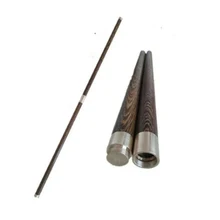 Wenge Hardwood Wushu Sticks Shaolin Sticks 2-section Qigong sticks Tai chi yangshengzhang Taiji sticks