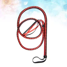 Whip Bull Whips Adult Spanking Leatherpaddle Real Black Paddles Horse Toyadults Hand Clap Couple Bondage Slapper