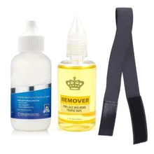 Wig Glue Waterproof Lace Wig Glue Strong Hold Glue Remover Elastic Headband Wig Accessories Private Label for Frontal Closure
