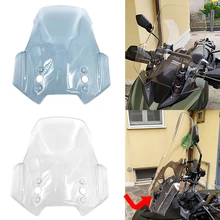 Windshield  For Kawasaki Versys 650 KLE650 Versys1000 KLZ1000 2012-2021 Windscreen Airflow Wind Deflector Viser Visor Glass